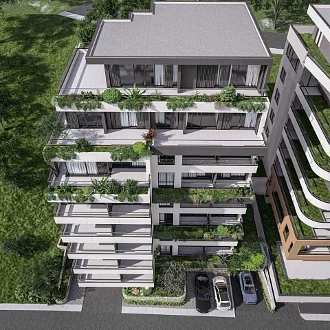 New Development Budva, Gospoština – 68 m² Two-Bedroom Apartment with Garage